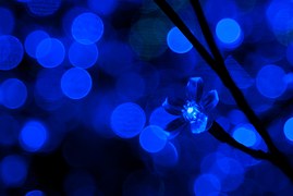 Blue LED Light Bars