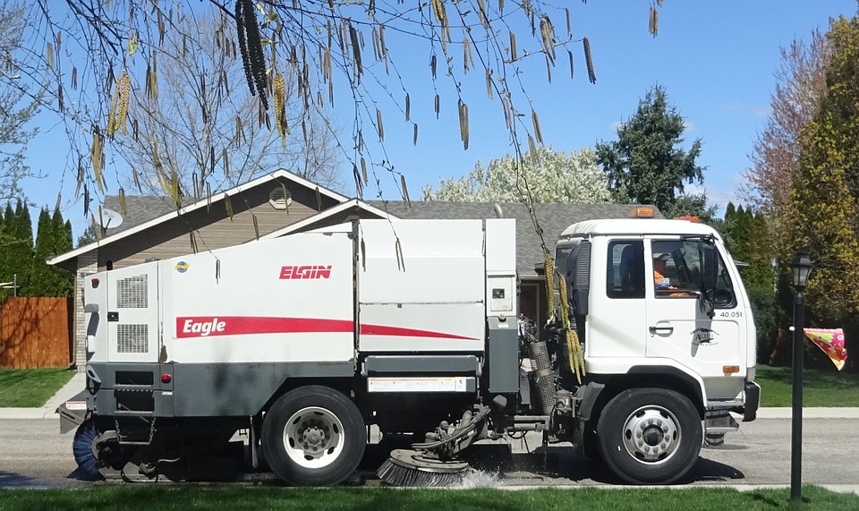 white truck