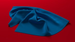 blue cloth