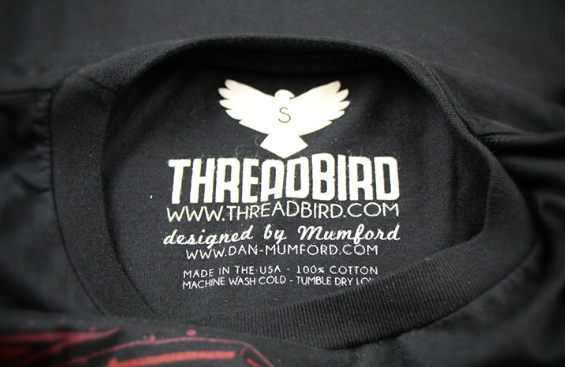A labeled Tshirt